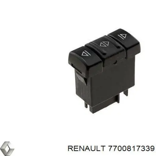 Unidad de control de elevalunas delantera izquierda Renault (RVI) 7700817339 precio, desde 23,08 EUR
