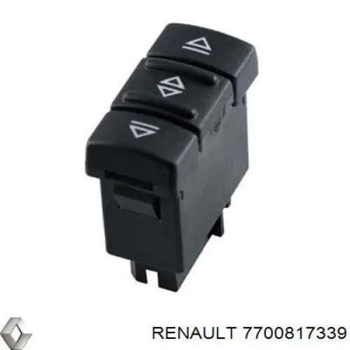 Comprar 7700817339 Renault (RVI) Interruptor de elevalunas delantera izquierda