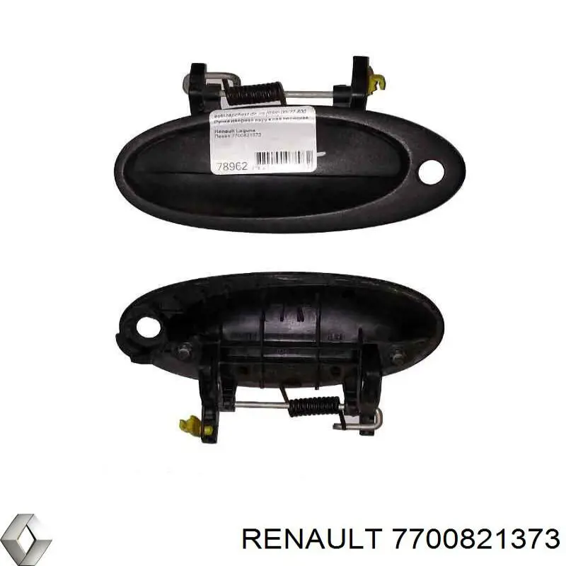 Manija exterior izquierda de puerta delantera Renault (RVI) 7700821373 precio, desde 26,14 EUR
