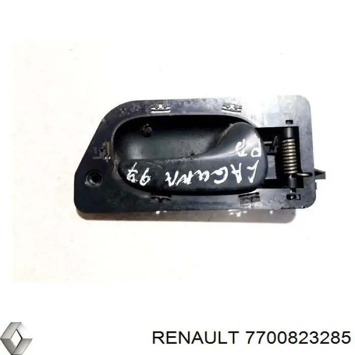 Manecilla de puerta, equipamiento habitáculo, delantera derecha Renault Laguna 1 (B56)