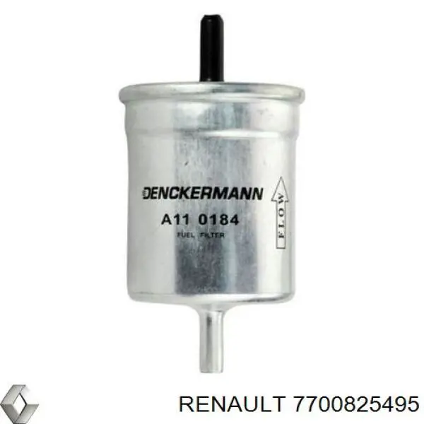7700825495 Renault (RVI) filtro de combustible