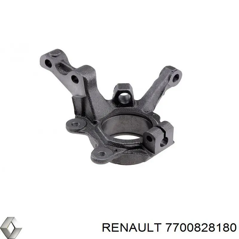 7700828180 Renault (RVI) muñón del eje, suspensión de rueda, delantero izquierdo