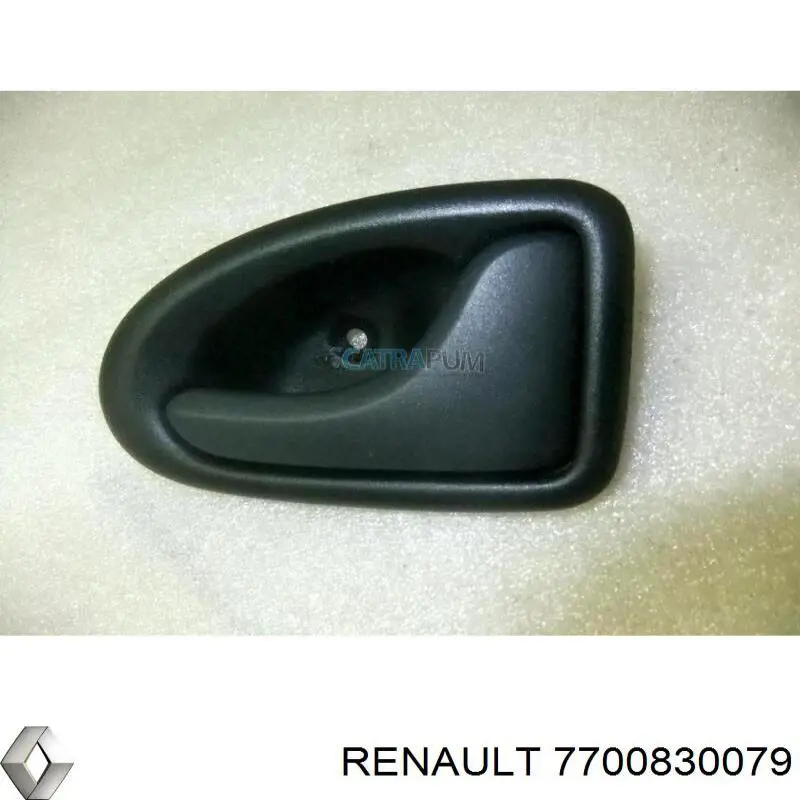 Manecilla de puerta, equipamiento habitáculo, derecha delantera/trasera Renault (RVI) 7700830079