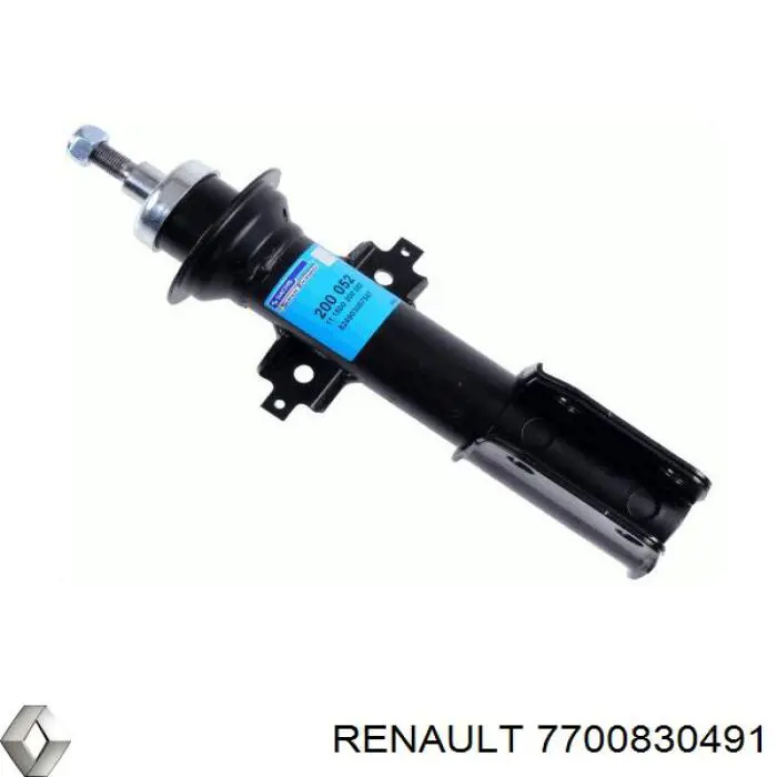 7700830491 Renault (RVI) amortiguador delantero