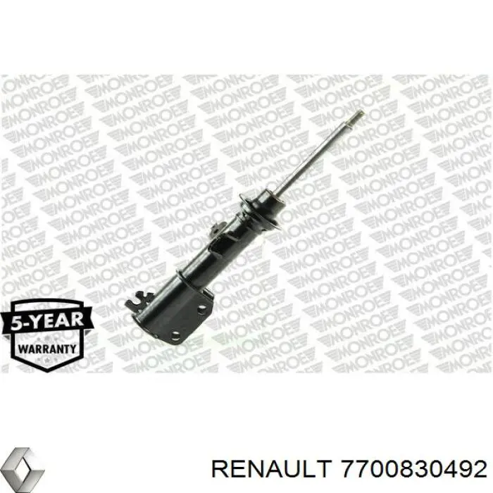 Amortiguador 7700830492 Renault (RVI)