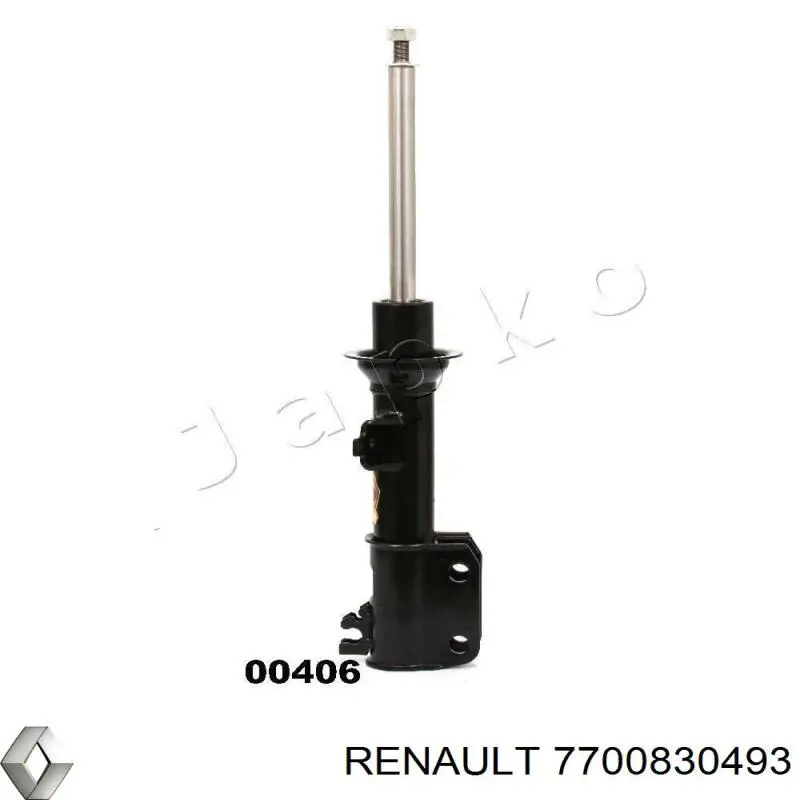 7700830493 Renault (RVI) amortiguador delantero
