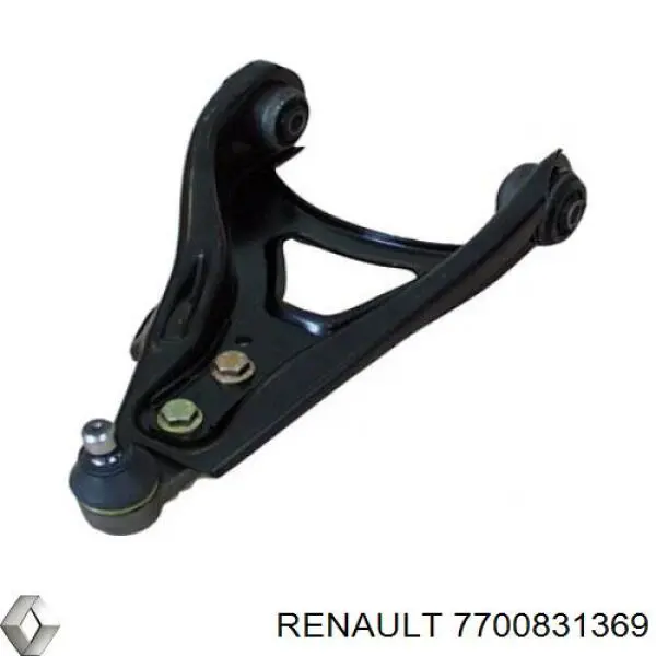 7700831369 Renault (RVI) barra oscilante, suspensión de ruedas delantera, inferior derecha