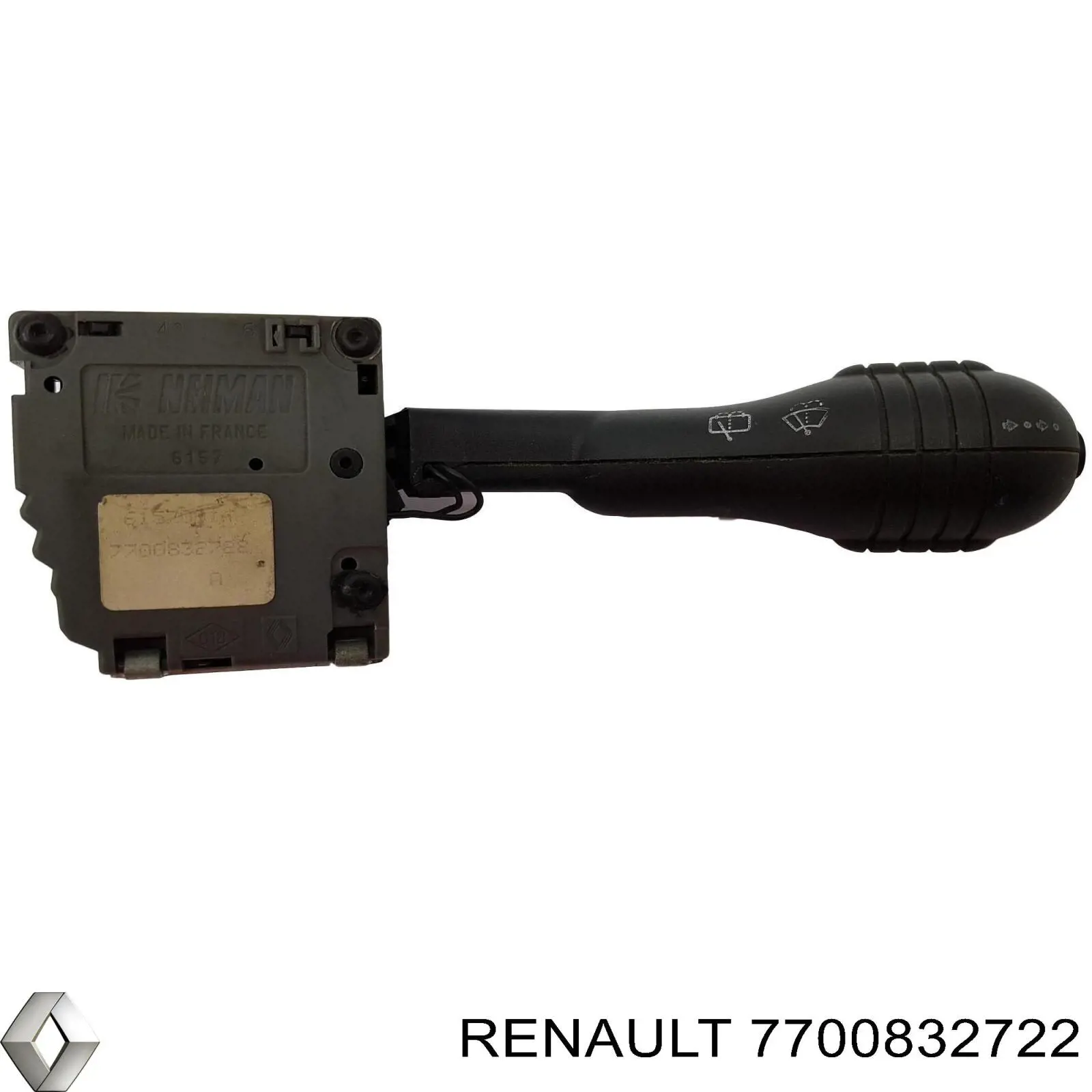 7700832722 Renault (RVI) conmutador en la columna de dirección derecho