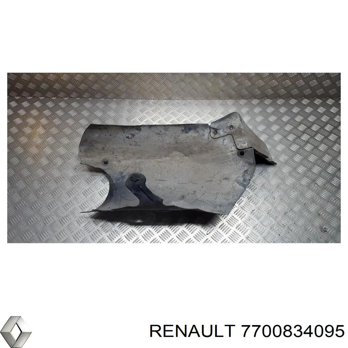 Guardabarros interior, aleta trasera, izquierdo para Renault Megane (LA0)