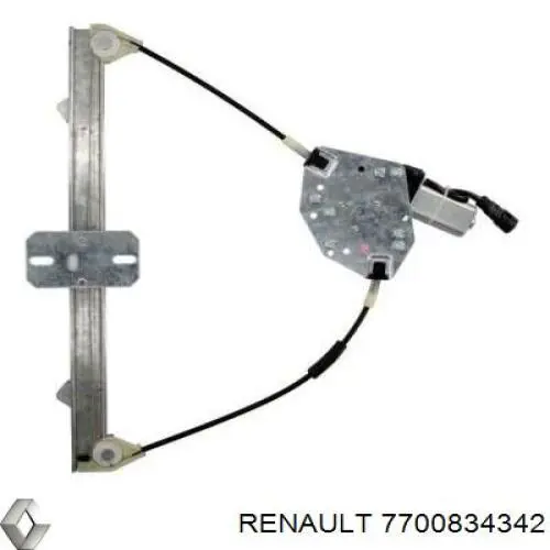 Mecanismo alzacristales, puerta trasera derecha para Renault Megane (LA0)
