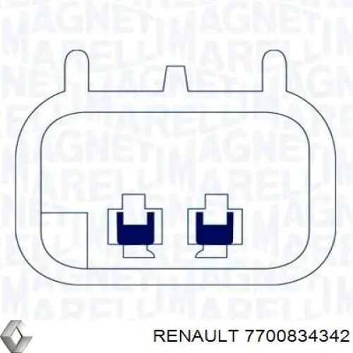 Mecanismo de elevalunas de la puerta trasera derecha Renault (RVI) 7700834342 precio, desde 63,78 EUR