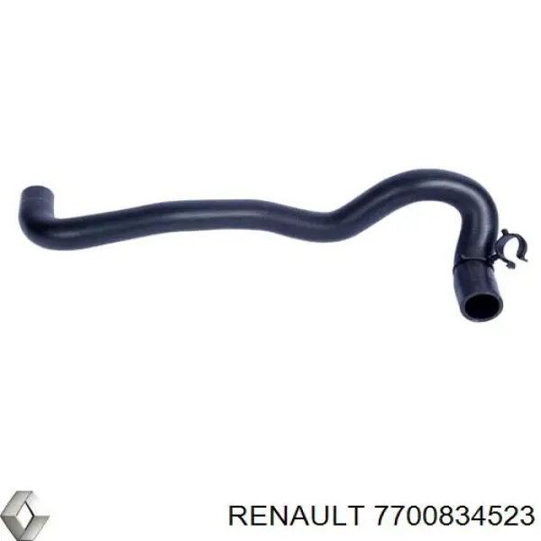 7700834523 Renault (RVI) manguera del radiador del calentador (estufa, Doble)