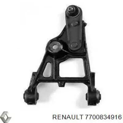 7700834916 Renault (RVI) barra oscilante, suspensión de ruedas delantera, inferior izquierda