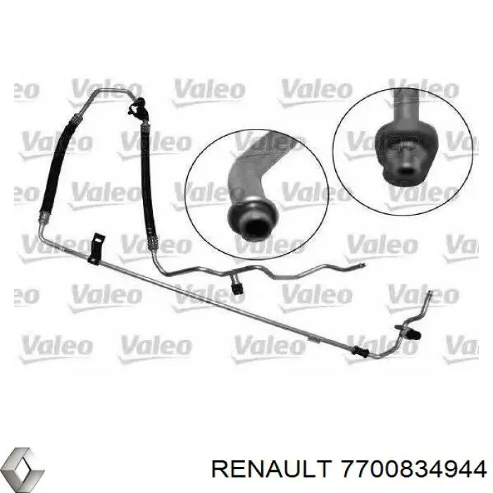 Manguera de aire acondicionado de compresor al condensador Renault (RVI) 7700834944 precio, desde 102,35 EUR