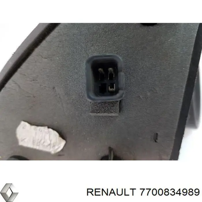 Espejo de retrovisor derecho 4342808 VAN Wezel