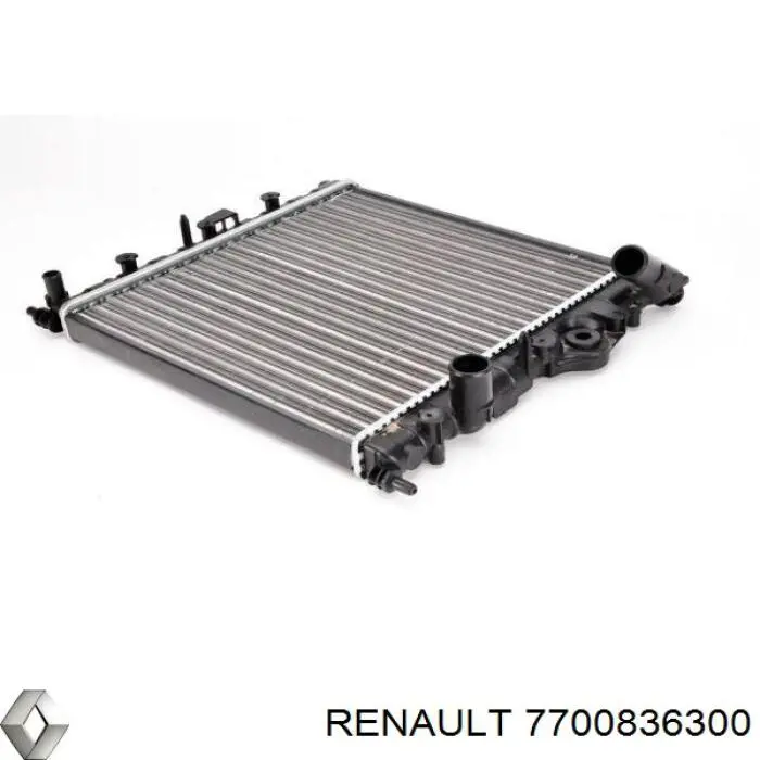 7700836300 Renault (RVI) radiador