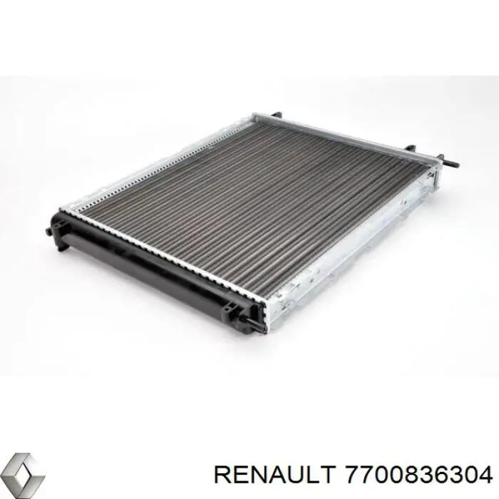 7700836304 Renault (RVI) radiador refrigeración del motor