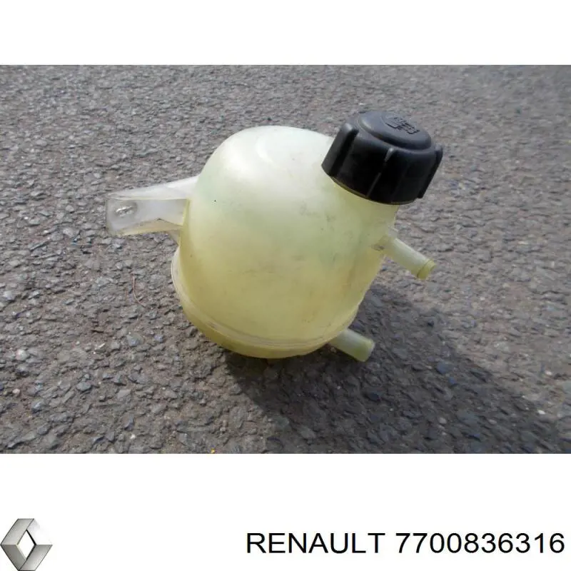 Vaso de expansión 7700836316 Renault (RVI)