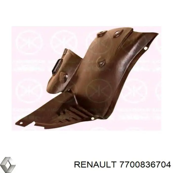Comprar 7700836704 Renault (RVI) Guardalodos delantero izquierdo