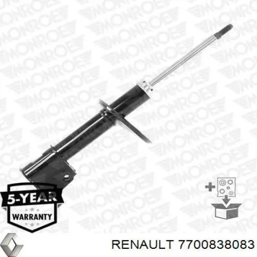 Amortiguadores Renault (RVI) 7700838083 precio, desde 43,73 EUR