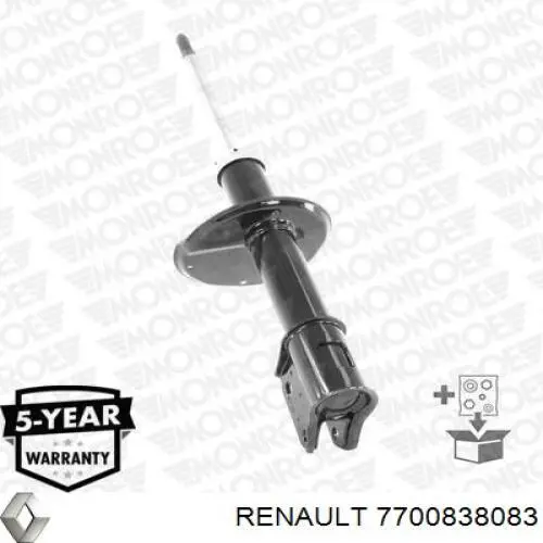 Comprar 7700838083 Renault (RVI) Amortiguador