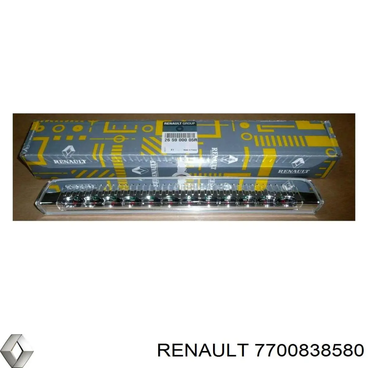 Comprar 7700838580 Renault (RVI) Luz de freno trasera adicional 