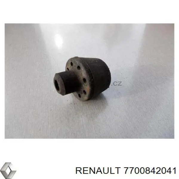 7700842041 Renault (RVI) soporte del radiador inferior