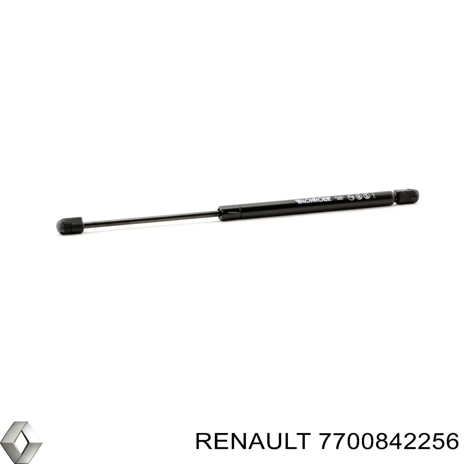 Comprar 7700842256 Renault (RVI) Amortiguador de puerta trasera