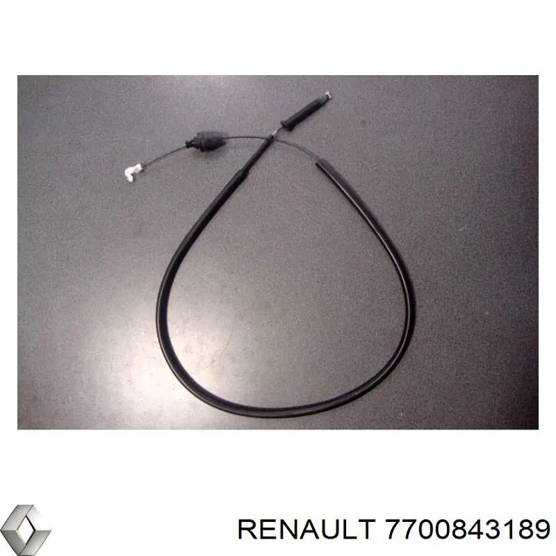 7700843189 Renault (RVI) cable del acelerador