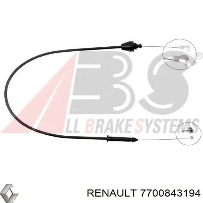 AD41.0397 Adriauto cable del acelerador