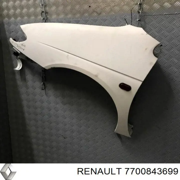 Guardabarros delantero izquierdo para Renault Megane (JA0)