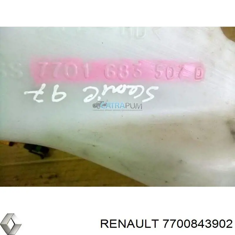 Deposito del lavaparabrisas Renault Megane SCENIC monovolumen (JA0, JA1) (1996 - 2001) precio, desde 34,85 EUR
