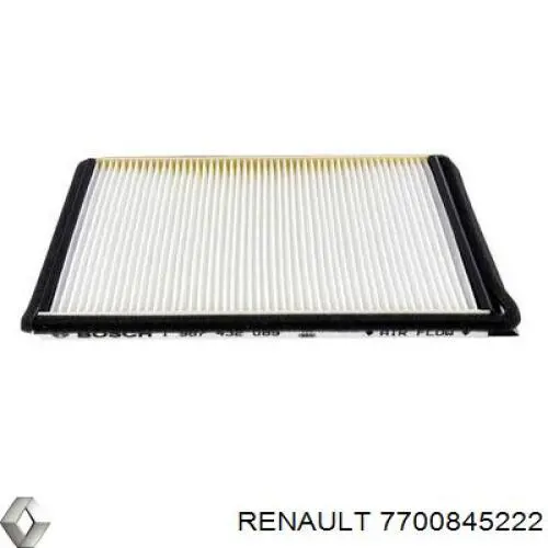 7700845222 Renault (RVI) filtro habitáculo