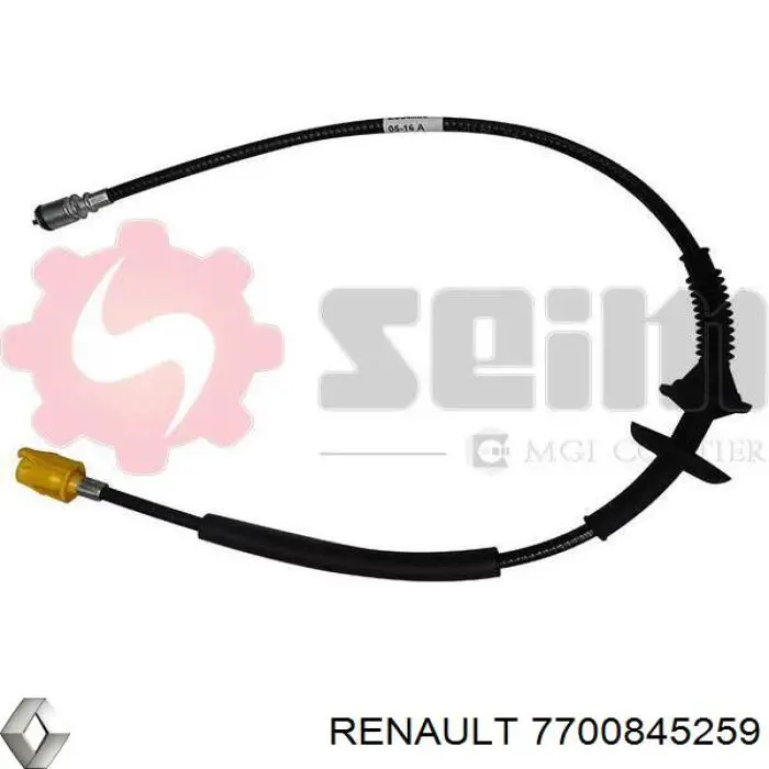 Árbol flexible del velocímetro Renault Safrane 1 (B54)