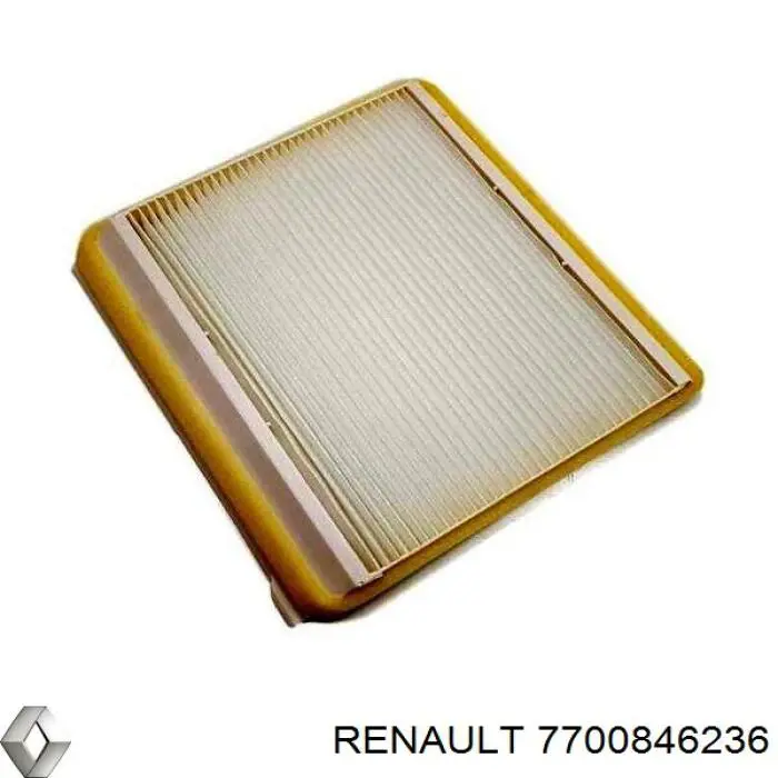 7700846236 Renault (RVI) filtro habitáculo