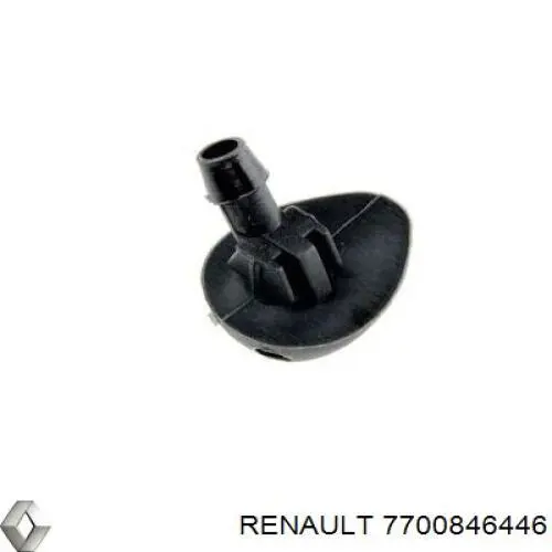 7700846446 Renault (RVI) tobera de agua regadora, lavado de parabrisas