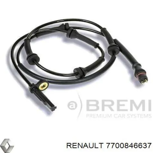 Sensor ABS delantero izquierdo para Renault Laguna (B56)