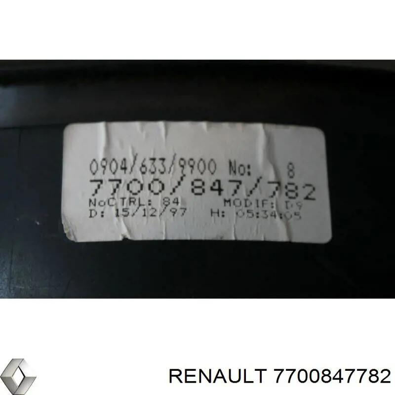 Tablero de instrumentos Renault (RVI) 7700847782 precio, desde 76,96 EUR