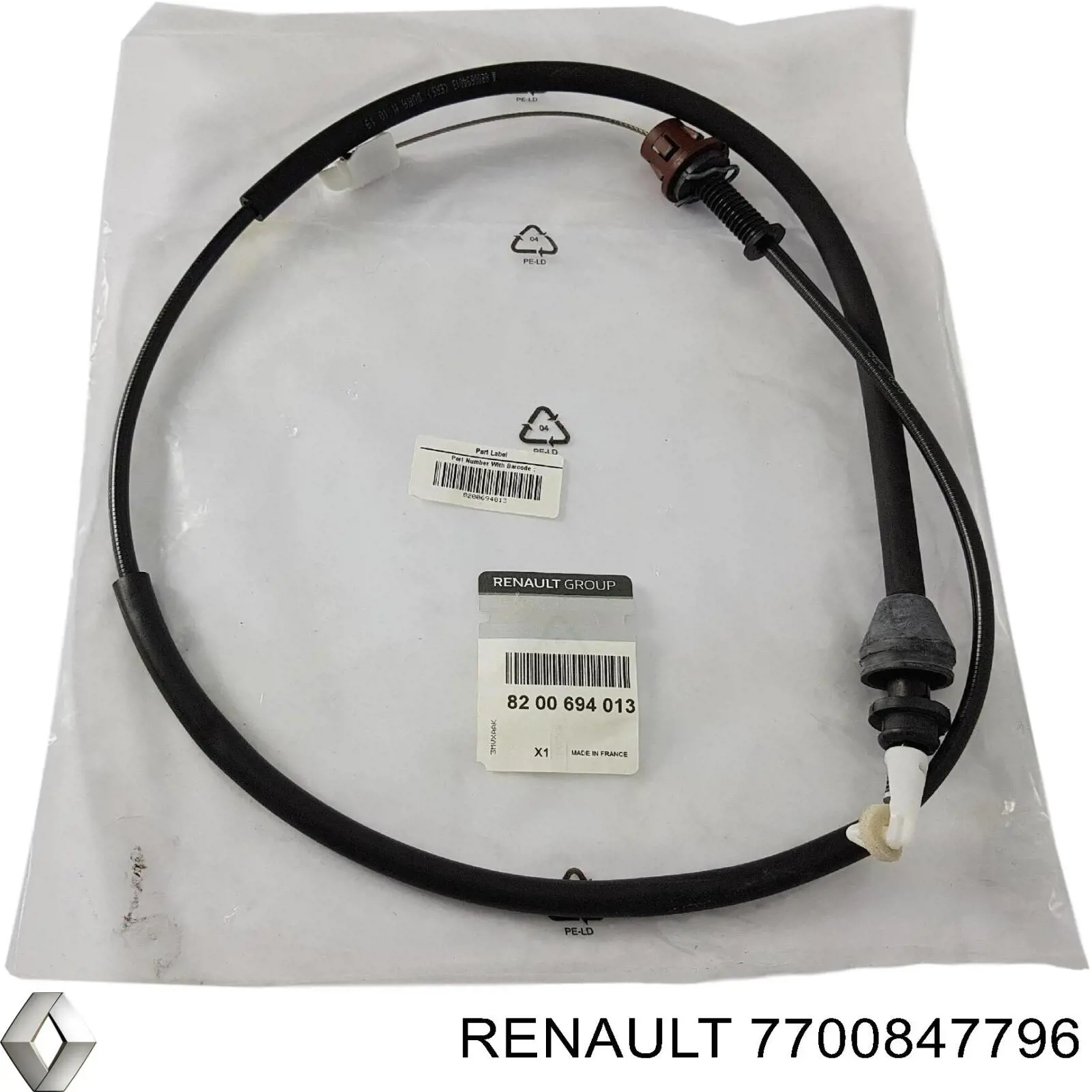 Cable del acelerador Renault (RVI) 7700847796 precio, desde 18,72 EUR