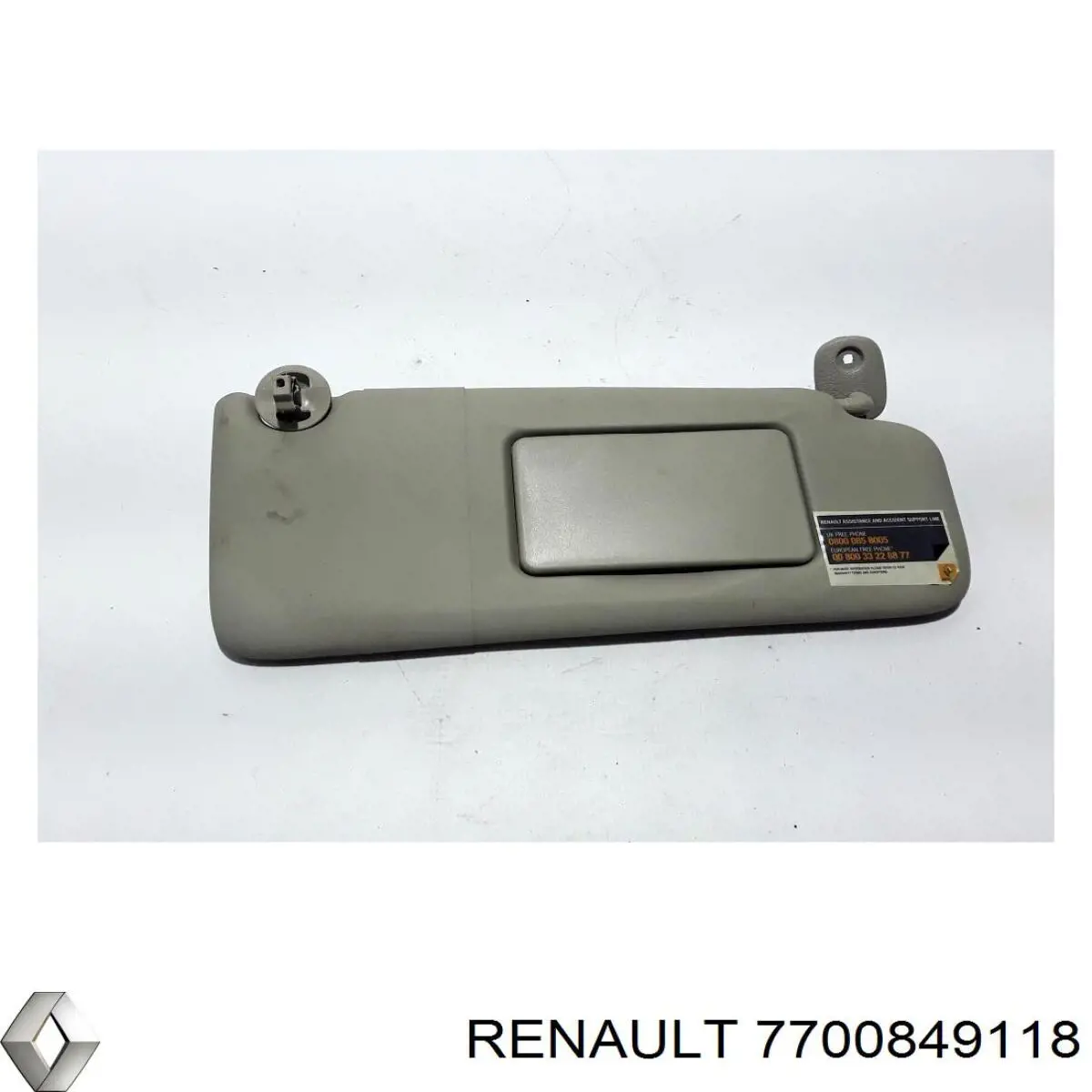 Parasol interior Renault (RVI) 7700410986 precio, desde 36,30 EUR