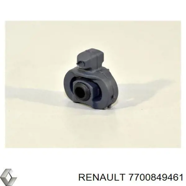 7700849461 Renault (RVI) soporte, silenciador