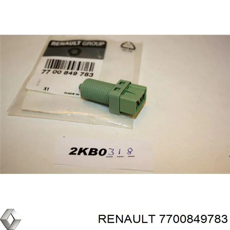 7700849783 Renault (RVI) interruptor luz de freno