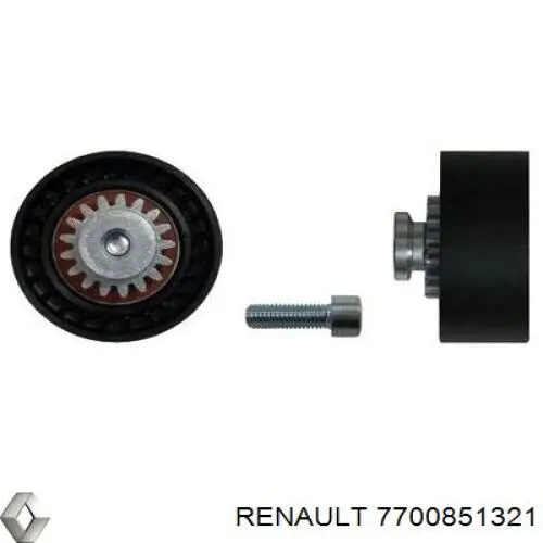 Rodillo tensor correa poli V Renault (RVI) 7700851321 precio, desde 25,80 EUR