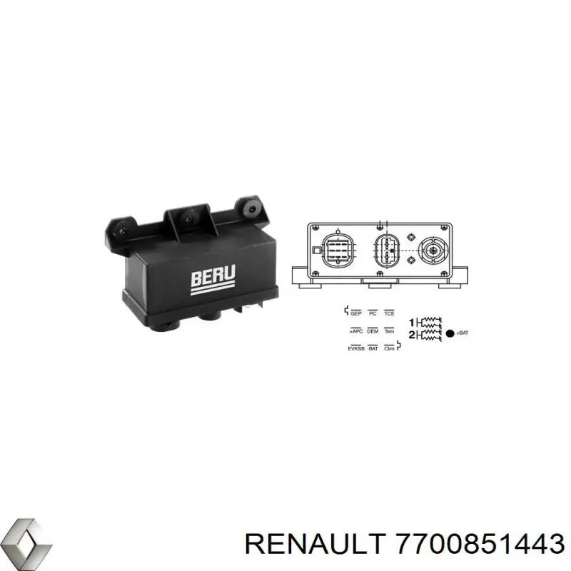 7700851443 Renault (RVI)