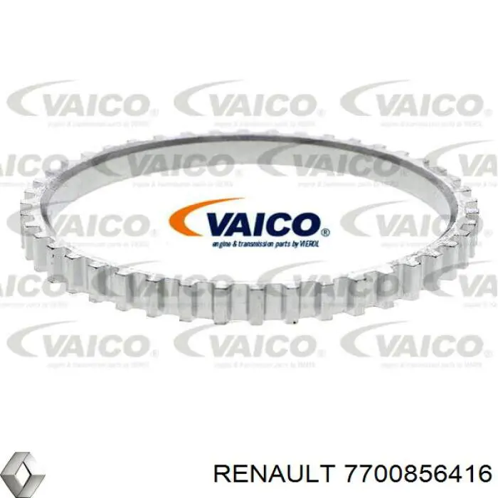 7700856416 Renault (RVI) anillo sensor, abs