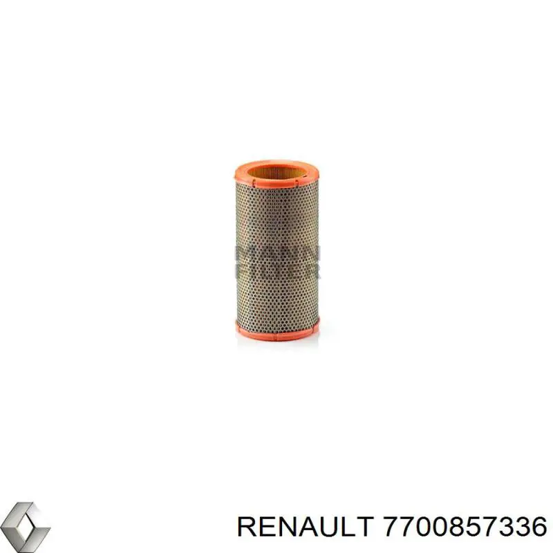 7700857336 Renault (RVI) filtro de aire