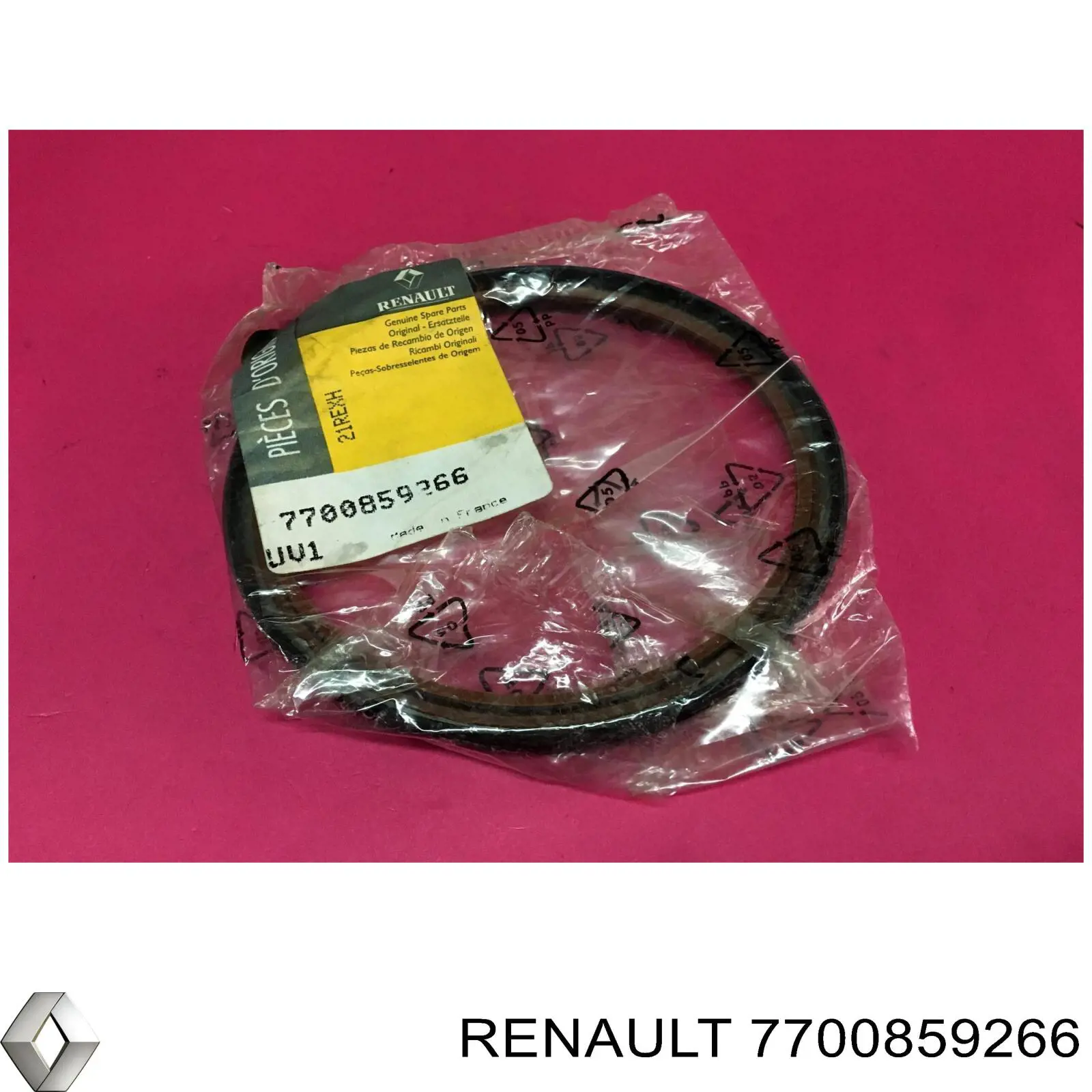 7700859266 Renault (RVI) anillo retén, cigüeñal