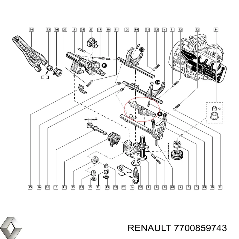 7700859743 Renault (RVI)