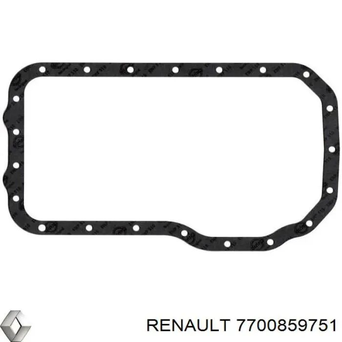7700859751 Renault (RVI) junta, cárter de aceite
