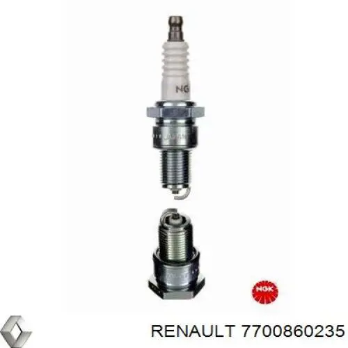 Comprar 7700860235 Renault (RVI) Bujía de encendido